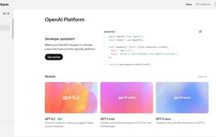 OpenAI Platform screenshot 1