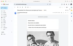 Newsletter delivered to Gmail