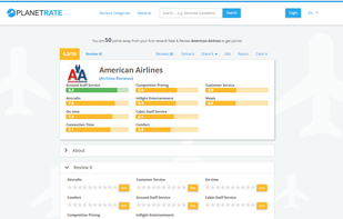 PlanetRate.com screenshot 2