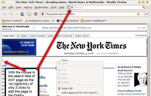 1st of only 3 clicks to add this page to the Firefox Search Bar