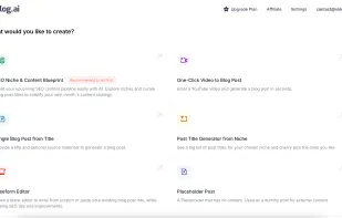 Easy to use and understand creation UI