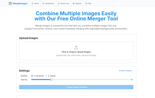 MergeImages screenshot 1