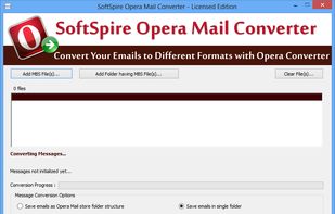 Opera Mail Converter screenshot 1