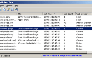 BrowsingHistoryView screenshot 1