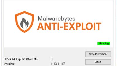 Malwarebytes Anti-Exploit Beta screenshot 1