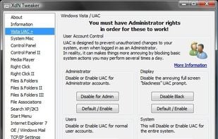 XdN Tweaker screenshot 1