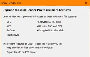 DiskInternals Linux Reader screenshot 2