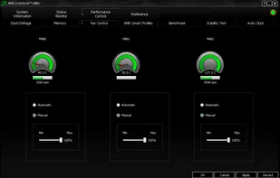 AMD Overdrive Utility screenshot 1