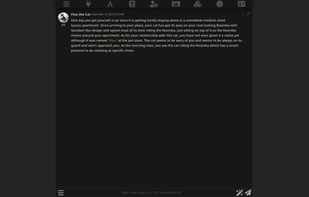 Default chat interface