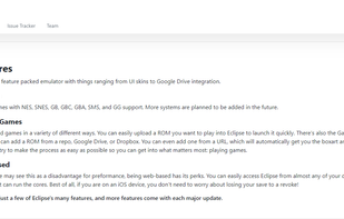 Eclipse emu screenshot 1