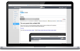 Refinery CMS screenshot 1