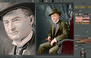 Make fascinating authentic colorizations of iconic and historic photos!