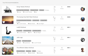 WorkoutCloud screenshot 2