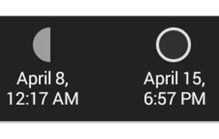Moon widget