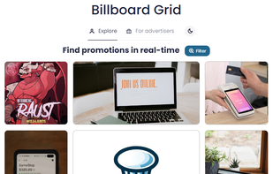 BillboardGrid screenshot 1