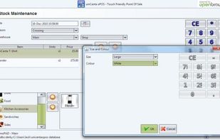 uniCenta oPOS screenshot 3