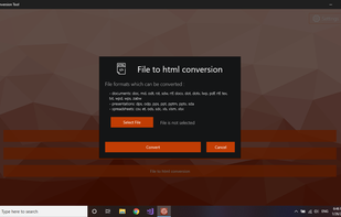 Webpage Conversion Tool screenshot 2