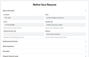 ResumeEditorAI screenshot 3