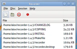 recorder screenshot 1