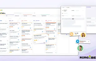RingTheBell Kanban board view