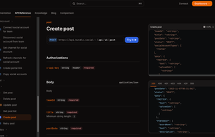 Create Post API