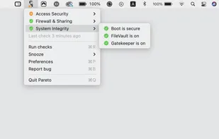 Pareto Security screenshot 2