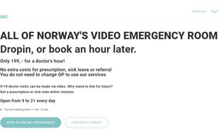 Videolegevakt screenshot 1