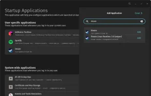 Startup Configuration screenshot 1