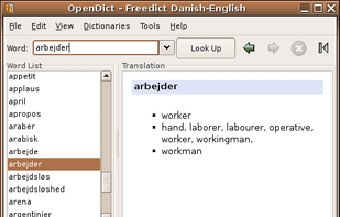 OpenDict screenshot 1