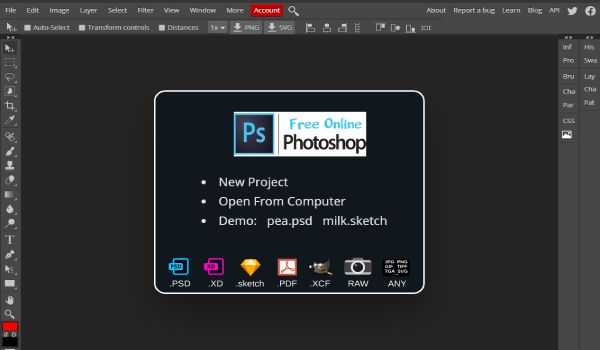 use photoshop online free download