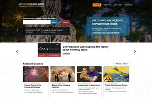 MIT OpenCourseWare screenshot 1