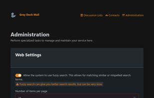 Gray Duck Mail screenshot 1