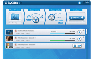 By Click Downloader screenshot 1