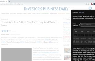 SaberTrade screenshot 1