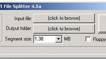 WhitSoft File Splitter screenshot 1