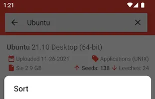 Torrent Search Revolution screenshot 2