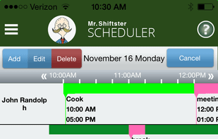 MrShiftster Employee Scheduler screenshot 1