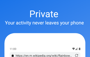 Pluma Browser screenshot 1