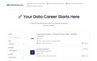 FindADataJob screenshot 1