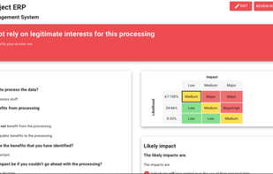 A Legitimate Interest Assessment Report