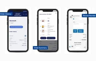 Repeat order button is shown on Order Summary, Order History