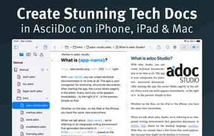 adoc Studio screenshot 1