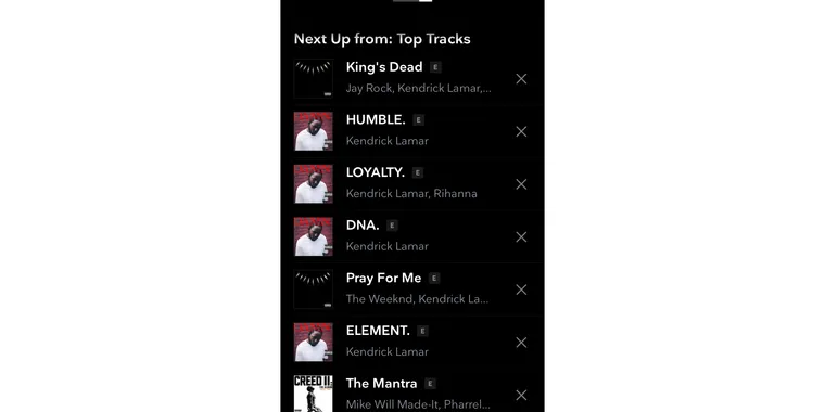 Tidal now allows users to block songs from playing in their playlists entirely image