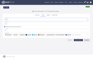 Valet Seller screenshot 1