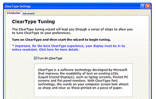 ClearType Tuner PowerToy screenshot 1