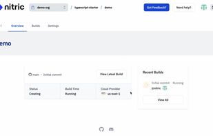 Nitric Deploy screenshot 2