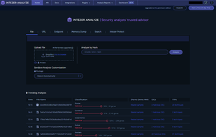 Intezer Analyze screenshot 1