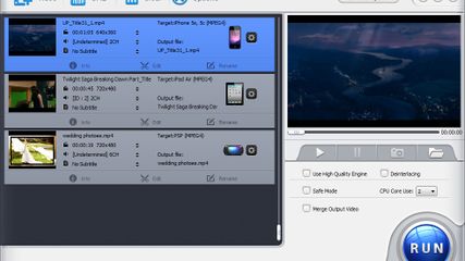 WinX Video Converter screenshot 1
