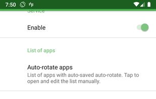 Auto Auto-Rotate screenshot 1