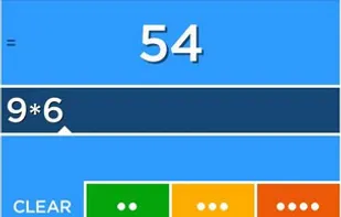 Solve - A colorful calculator screenshot 1